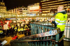 Byggarbetare demonstrerade i Stockholm: “Har fått nog” Thumbnail