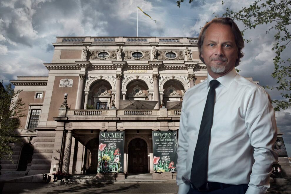 Fredrik Lindgren, VD för Kungliga Operan. Foto: Kungliga Operan.