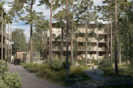 Bygger lägenheter mitt i villakvarter Thumbnail