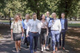 Bostadsbolagets ledningsgrupp på plats Thumbnail