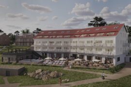 Hotell med unikt koncept byggs i Göteborgs skärgård