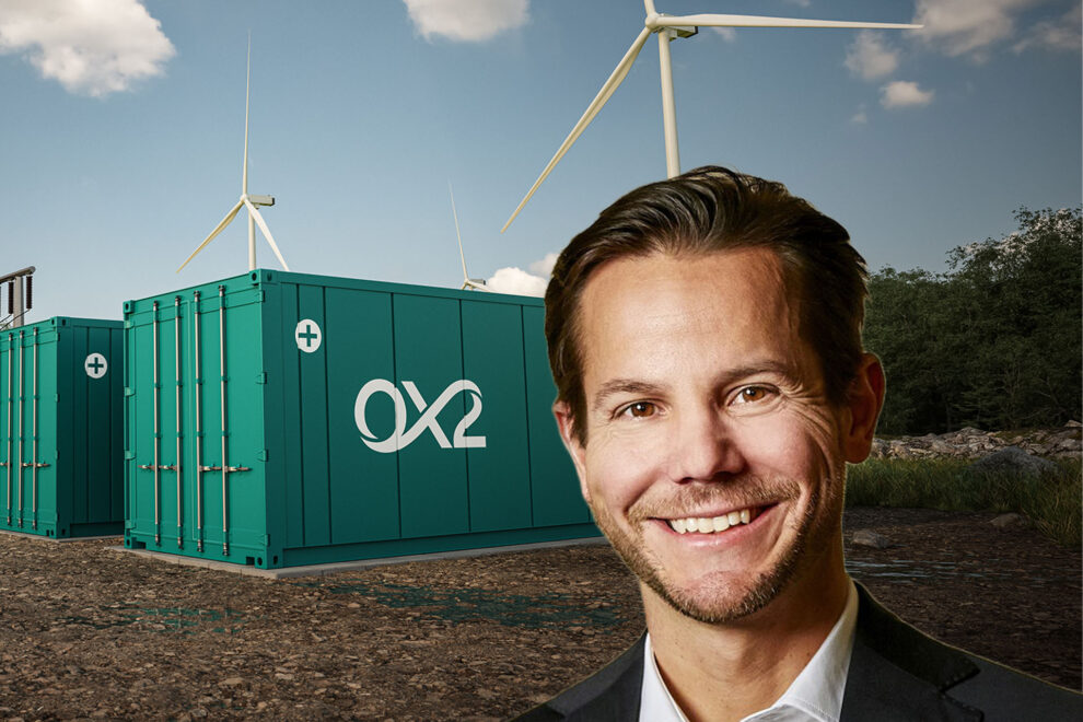 Finansdirektör Johan Rydmark lämnar OX2. Foto OX2