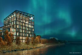 Martinsons levererar till nytt landmärke på Campus Skellefteå Thumbnail