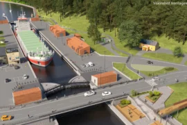 Södertälje sluss byggs om för långsiktigt pålitlig sjöfart