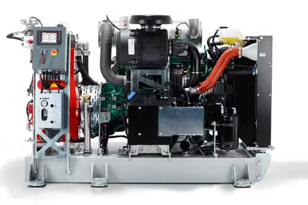 Aquajet Power Pack Skid Mounted med Volvo Penta-motor