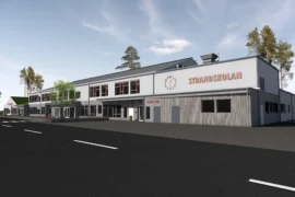 Ny skola får 100 meter strandtomt