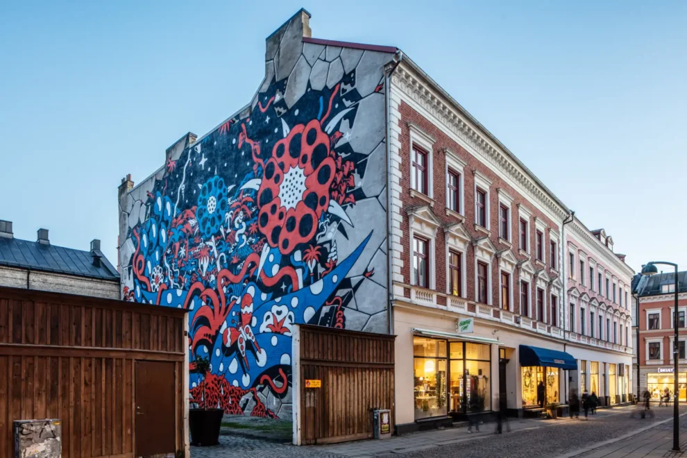 Muralmålning vann Lunds stadsbyggnadspris
