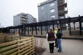 Hänsyn till djurlivet när Brf Kalk byggdes intill kalkbrott