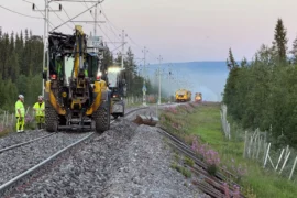 Nytt spårbyte på Malmbanan Thumbnail