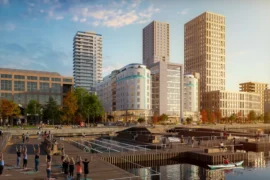 Skanska lägger till två trävåningar Thumbnail
