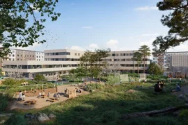 Fastighetsbolag bygger ny grundskola i Täby park Thumbnail