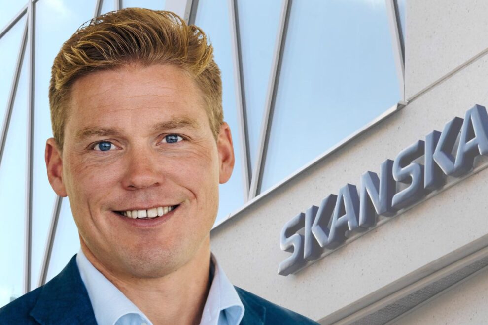 Markus Gatu, Skanska och Skanskas huvudkontor i Stockholm Foto: Janerik Henriksson / TT.