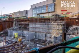 Layhers ställningssystem centralt i bygget av Nya tunnelbanan Thumbnail