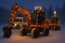 Peab skapar (h)julstämning – med världsunikt luciatåg Thumbnail