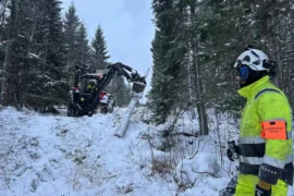 Tvingas spränga träd – en månad efter stormen Thumbnail