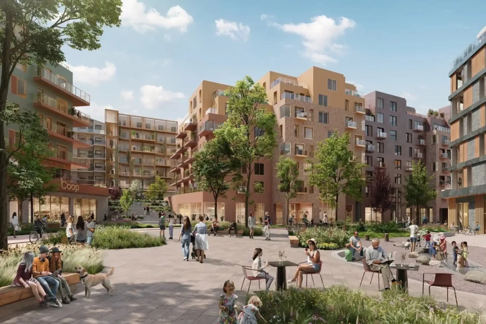 Här bygger Peab 118 nya lägenheter