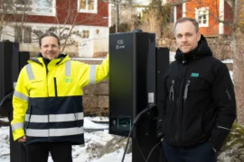 Testar elbilar som buffert för elnätet Thumbnail