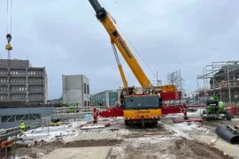 Unika uppdraget – monterar stomme som ska tas ned Thumbnail
