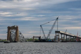Maryland når milstolpe för Key Bridge Thumbnail