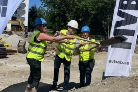 MVB tar första spadtaget för 179 nya hyresrätter Thumbnail