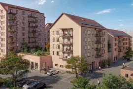 Peab bygger bostäder och handel i ny stadsdel Thumbnail