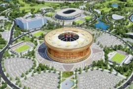 De bygger världens största arena – dygnet runt Thumbnail